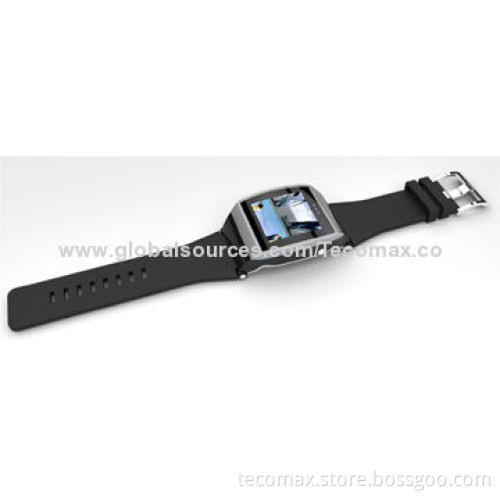 Bluetooth Watch with 1.5'' OGS Capacitive Touch Screen, MTK6260, Alarm for Bluetooth Disconnect
